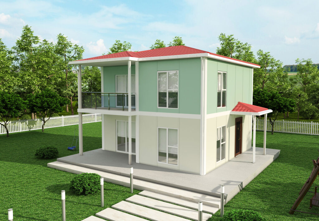 VERA 118D — 118 m² Dubleks Prefabrik Ev