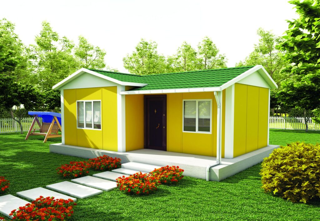 VERA 511 — 35 m² 1+1 Tek Katlı Prefabrik Ev