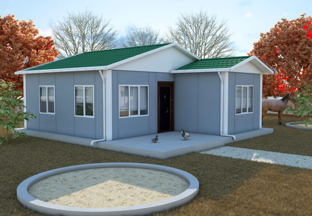 VERA 513 — 49 m² 2+1 Tek Katlı Prefabrik Ev