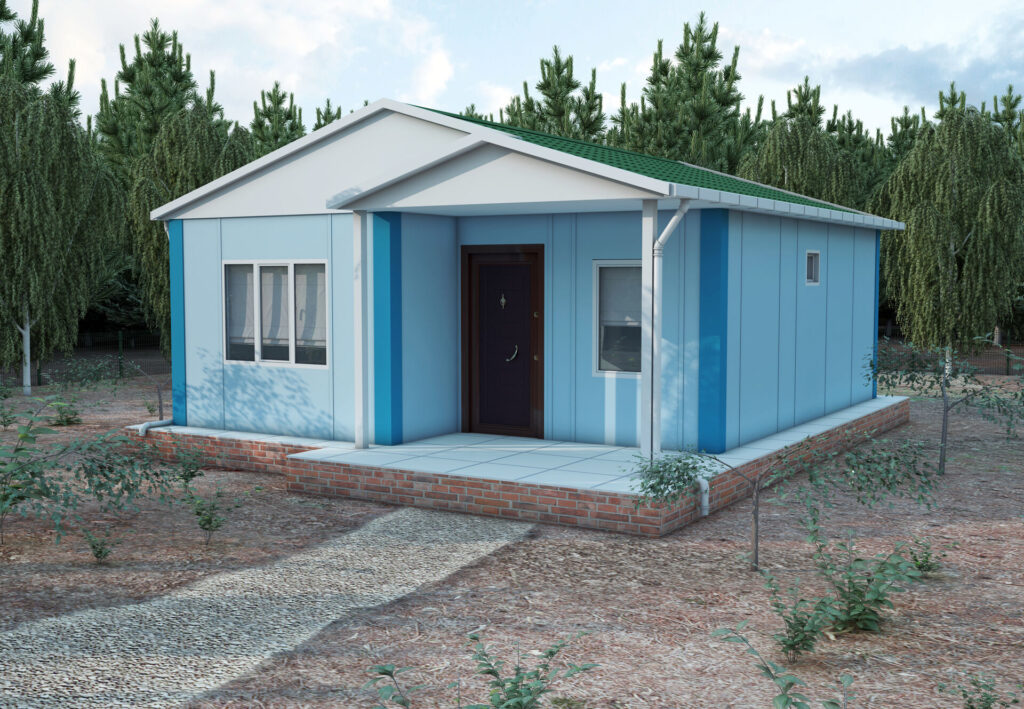VERA 515 — 53 m² 2+1 Tek Katlı Prefabrik Ev