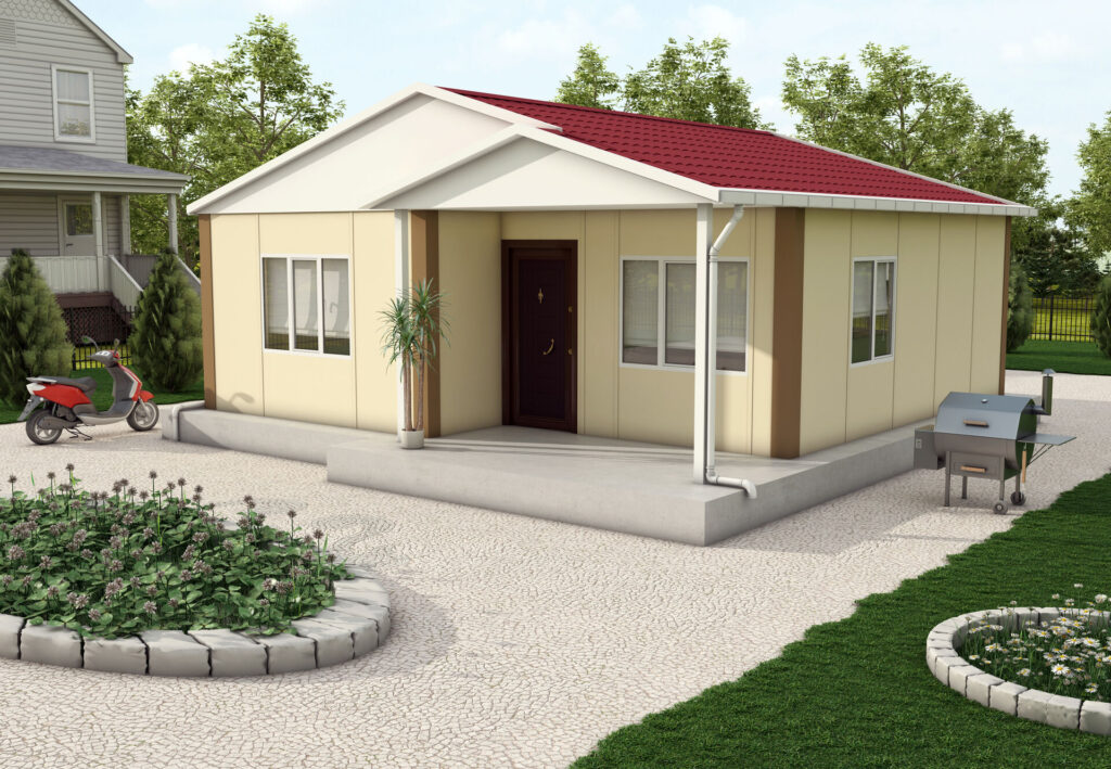 VERA 516 — 62 m² 2+1 Tek Katlı Prefabrik Ev