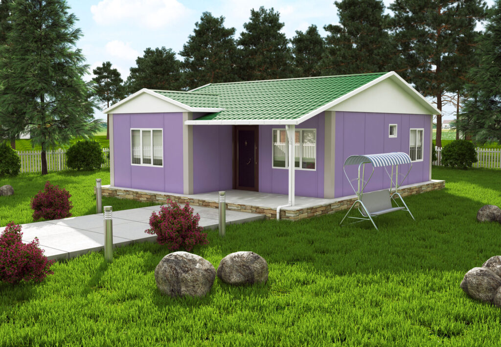 VERA 517 — 68 m² 2+1 Tek Katlı Prefabrik Ev