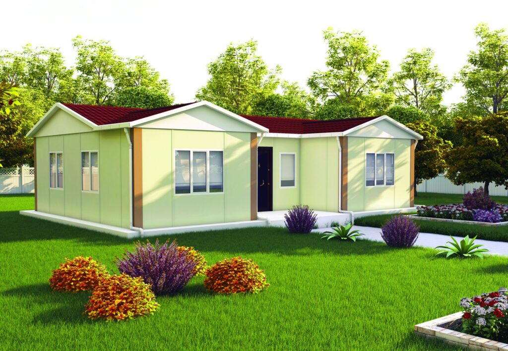 VERA 518 — 72 m² 2+1 Tek Katlı Prefabrik Ev