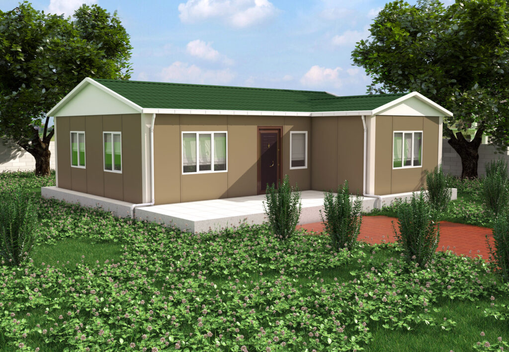 VERA 519 — 75 m² 2+1 Tek Katlı Prefabrik Ev
