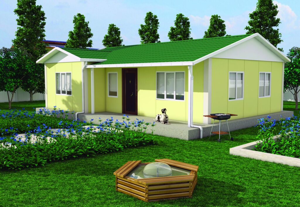 VERA 521 — 78 m² 2+1 Tek Katlı Prefabrik Ev
