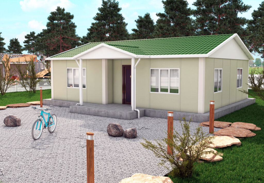 VERA 523 — 81 m² 3+1 Tek Katlı Prefabrik Ev