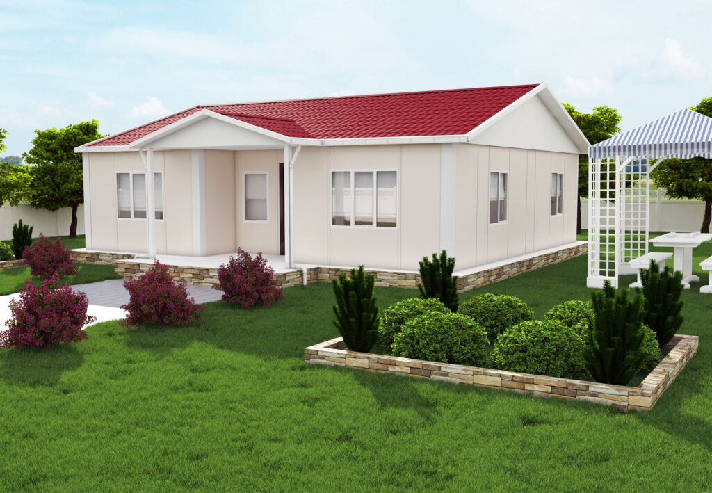 VERA 527 — 95 m² 3+1 Tek Katlı Prefabrik Ev