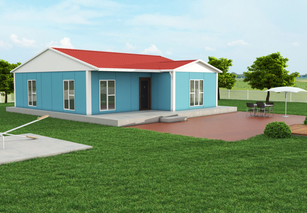VERA 530 — 114 m² 3+1 Tek Katlı Prefabrik Ev