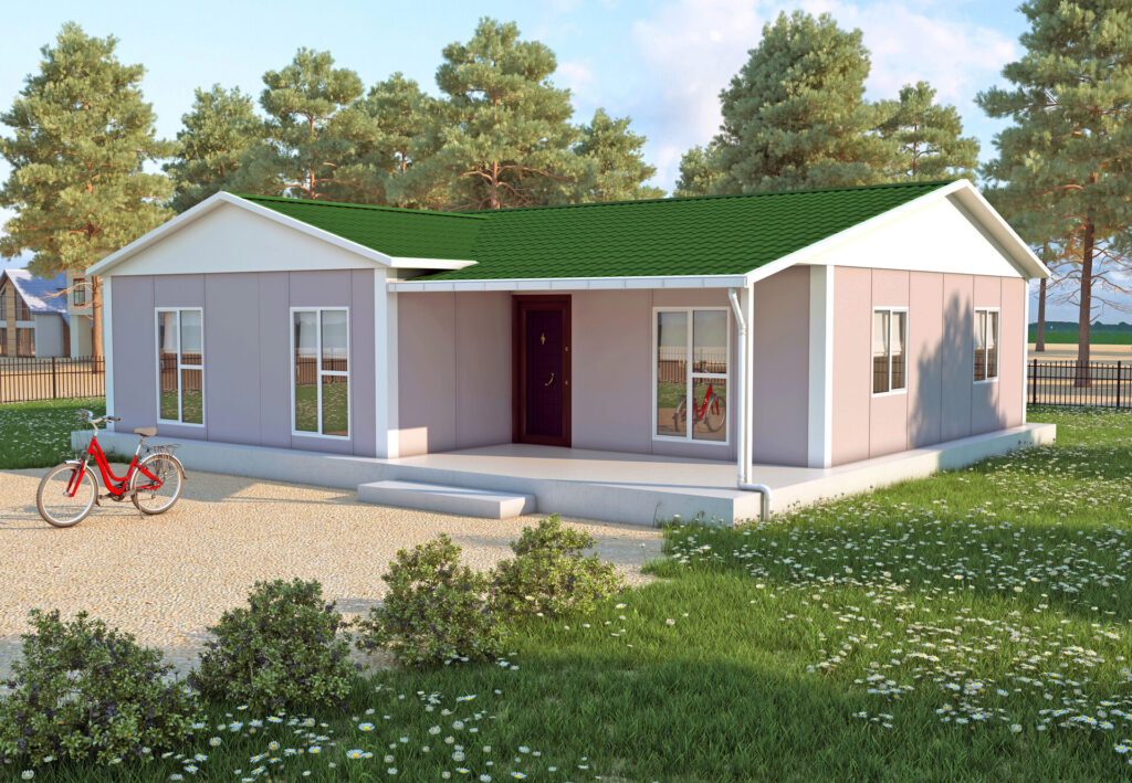 VERA 531 — 117 m² 3+1 Tek Katlı Prefabrik Ev