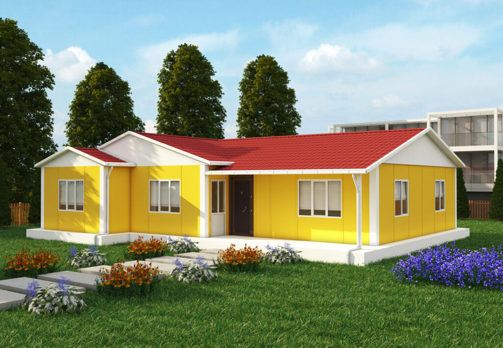VERA 534 — 121 m² 3+1 Tek Katlı Prefabrik Ev