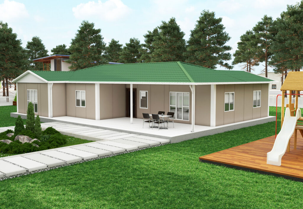 VERA 537 — 166 m² 4+1 Tek Katlı Prefabrik Ev