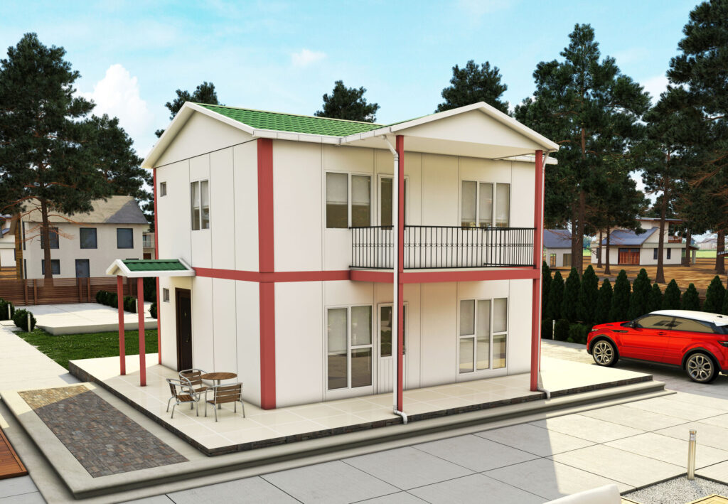 VERA 716 — 114 m² 3+1 Çift Katlı Prefabrik Ev