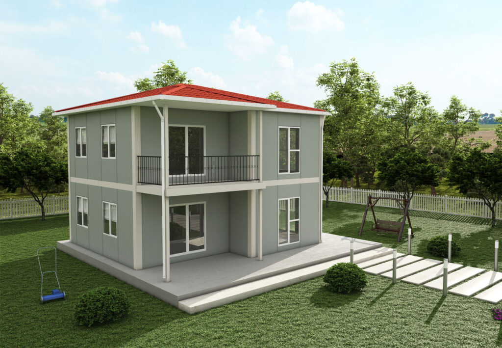 VERA 717 — 118 m² 3+1 Çift Katlı Prefabrik Ev