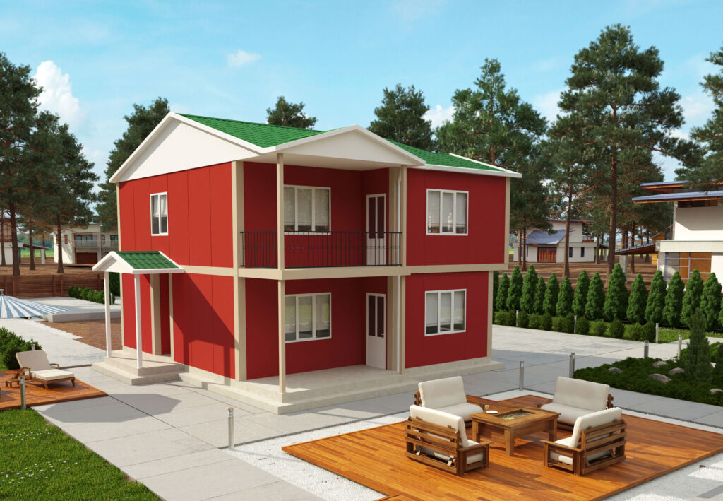 VERA 723 — 146 m² 4+1 Çift Katlı Prefabrik Ev