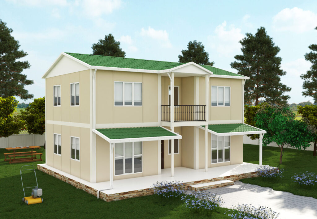 VERA 725 — 157 m² 3+1 Çift Katlı Prefabrik Ev